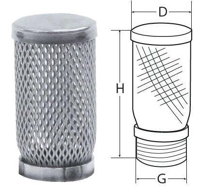 Stainless Steel AISI 316 Strainers Stainless Steel AISI 316 Strainers